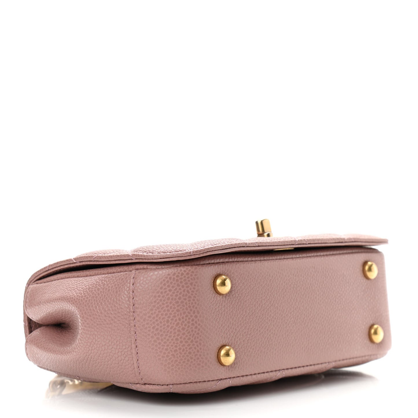 Caviar Mini Carry Around Flap Bag Light Pink