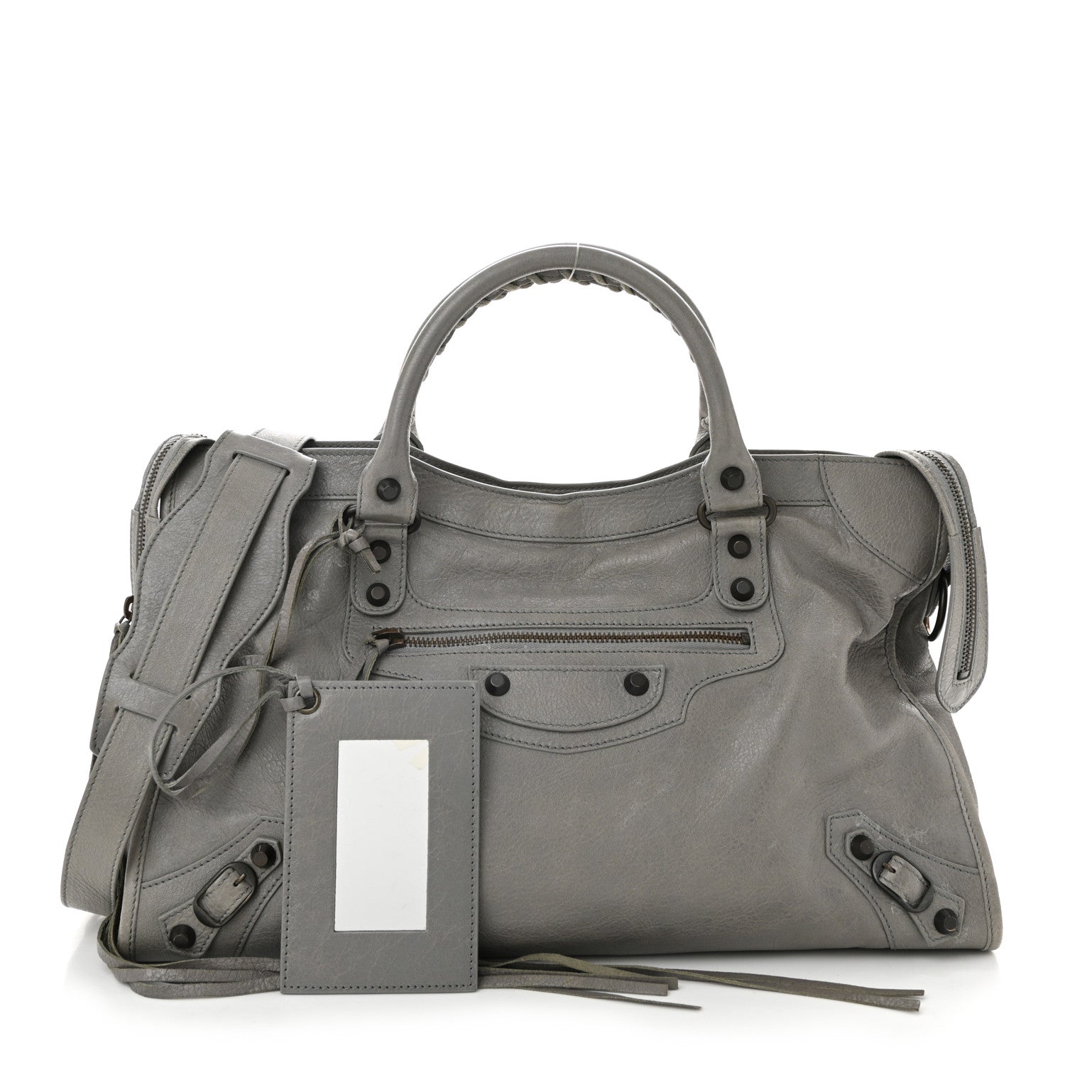 Balenciaga Agneau Classic Hardware City Gris Pyrite 1739383