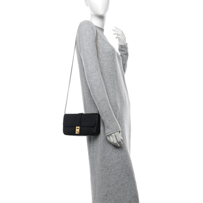 Salvatore Ferragamo Calfskin Archive Gancini Flap Crossbody Black 2 of 10