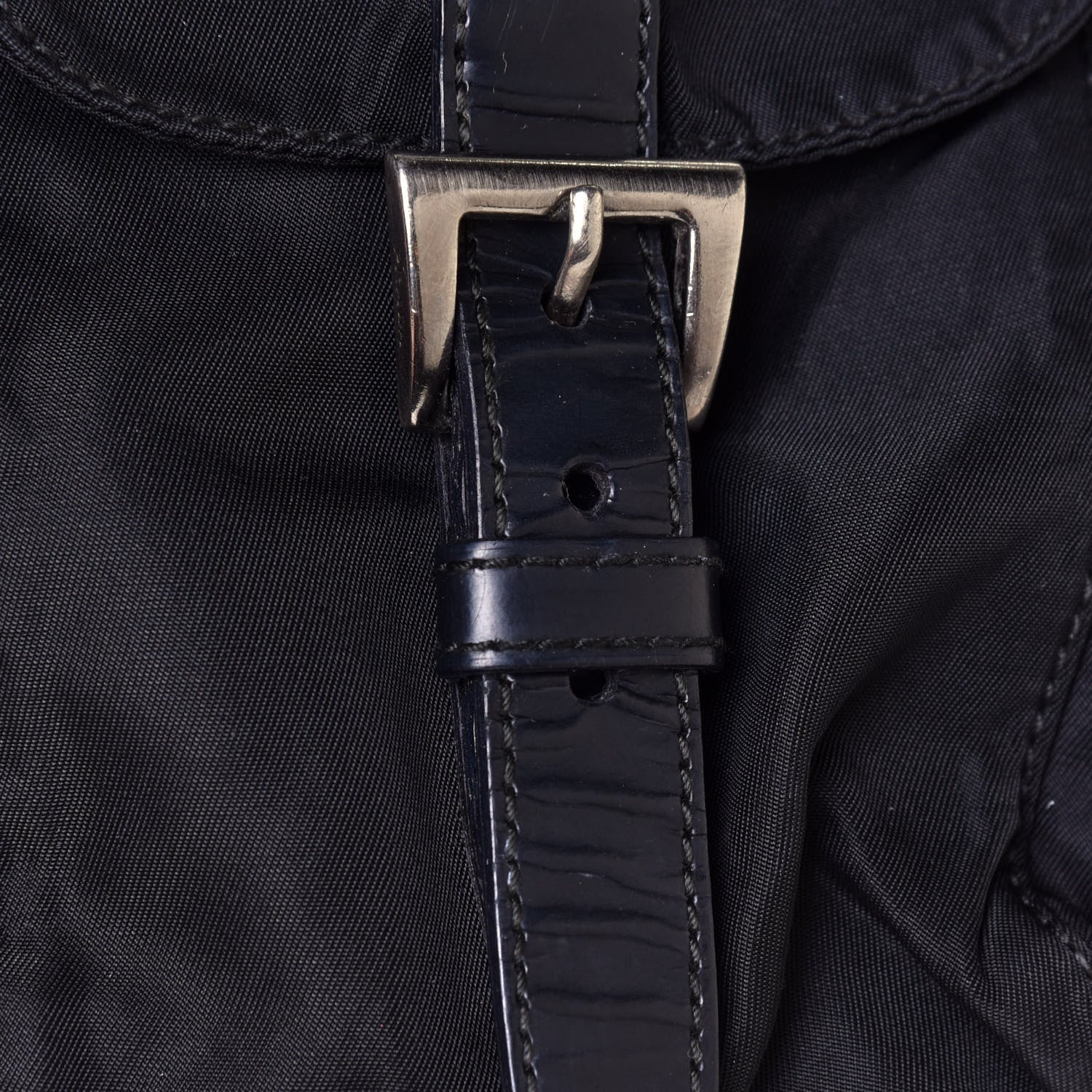 Prada Tessuto Nylon Vela Small Backpack Black 5 of 5
