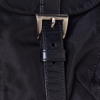Prada Tessuto Nylon Vela Small Backpack Black 5 of 5