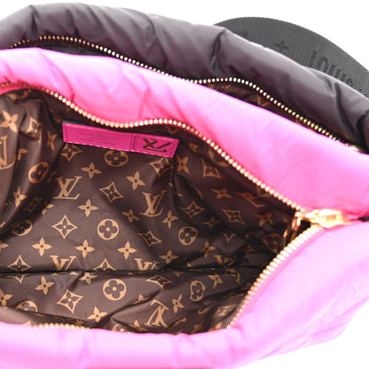 Louis Vuitton Econyl Monogram Pillow Maxi Multi Pochette Accessories Black Fuchsia 6 of 10