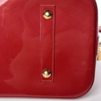Louis Vuitton Vernis Alma GM Pomme D'Amour 17 of 18