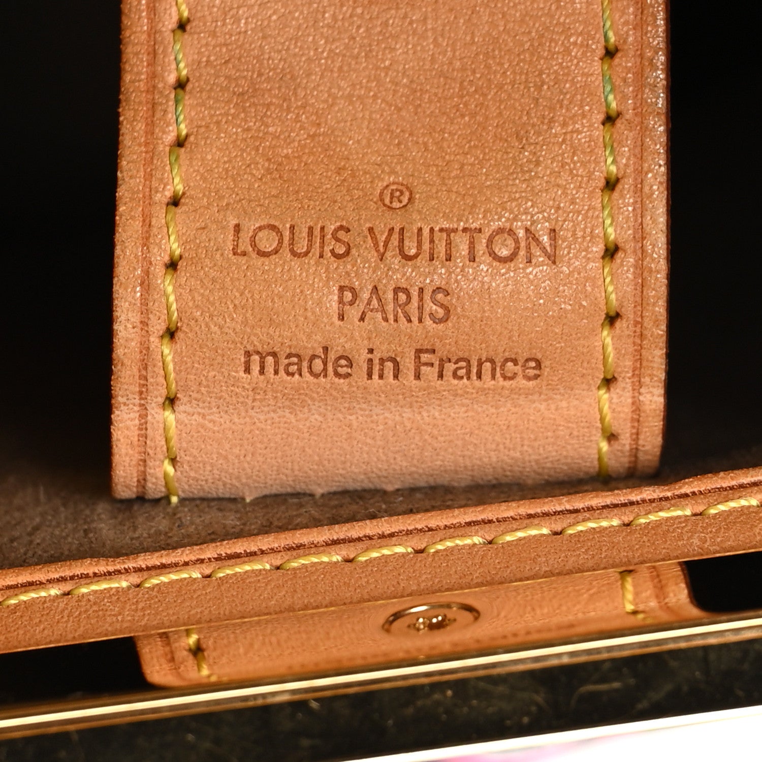 Louis Vuitton Monogram Multicolor Judy MM Black 6 of 9