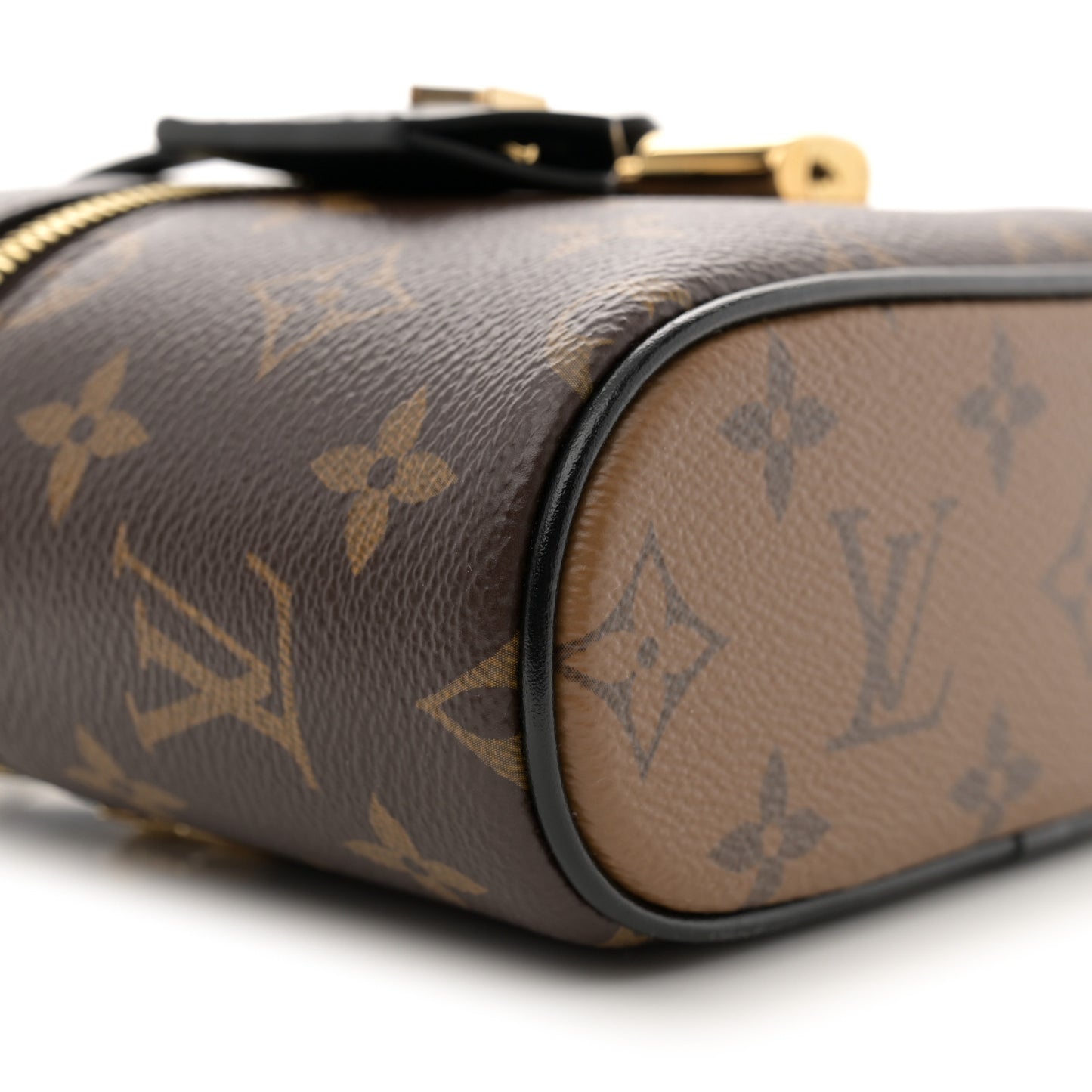 Reverse Monogram Vanity Chain Pouch