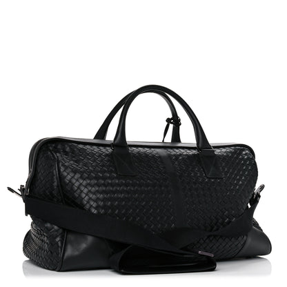 Bottega Veneta Nappa Intrecciato VN Large Duffel Black 2 of 15
