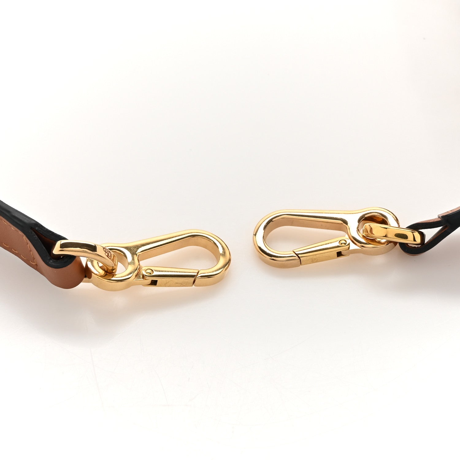 Loewe Calfskin Anagram Cutout Strap Tan 3 of 5