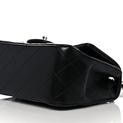 Chanel Lambskin Quilted Mini Square Flap Black 9 of 14