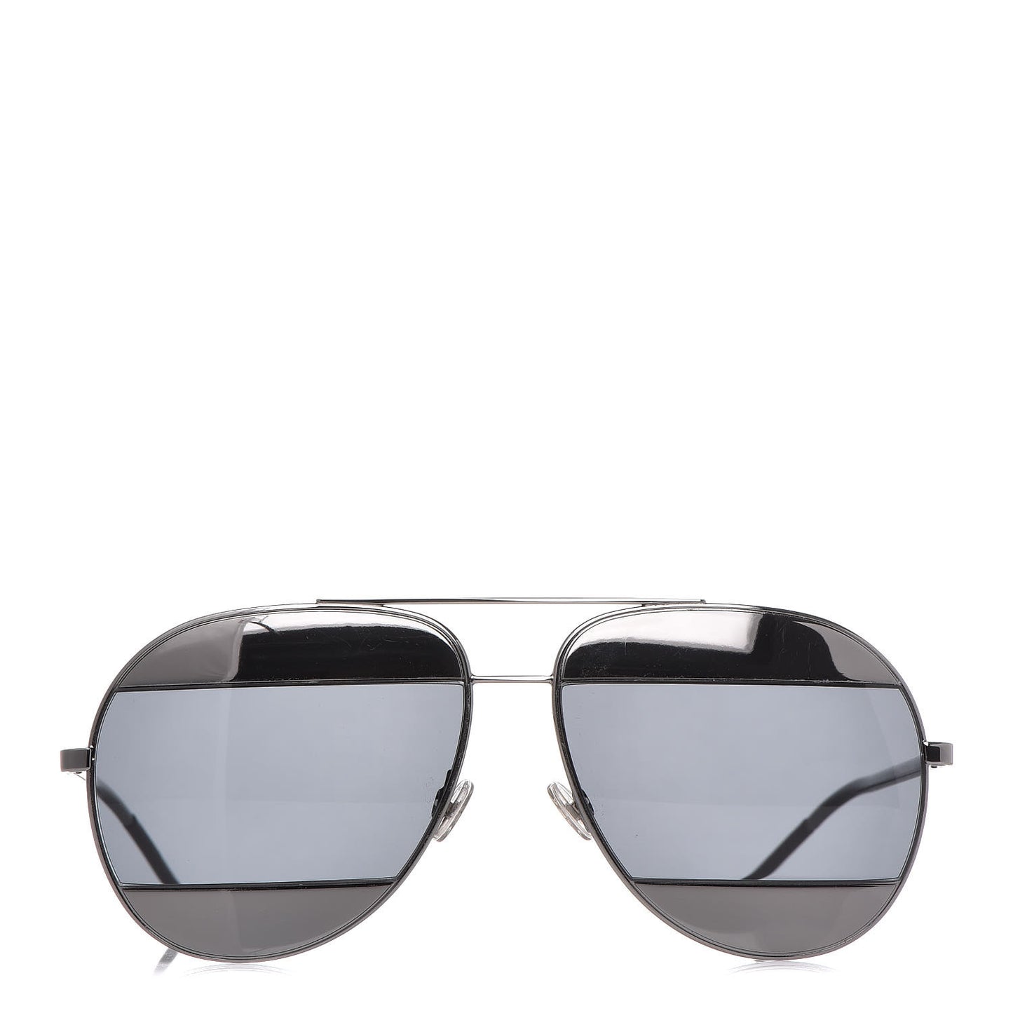 Split 1 Aviator Sunglasses Black