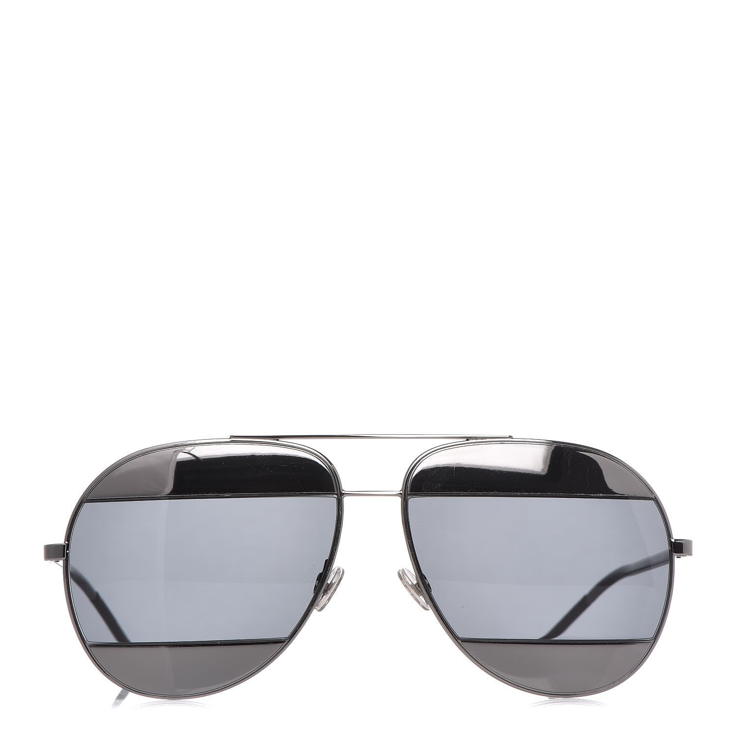 Christian Dior Split 1 Aviator Sunglasses Black 2 of 8