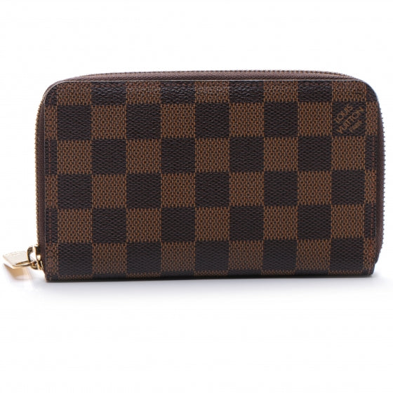Louis Vuitton Damier Ebene Zippy Compact Wallet 1 of 7