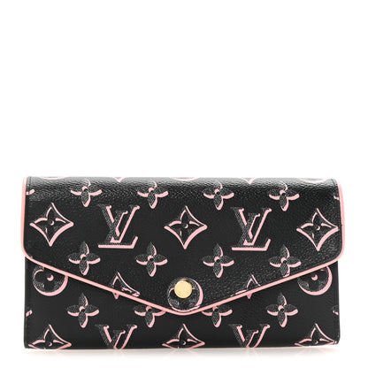 Louis Vuitton Monogram Fall For You Sarah Wallet Black 1 of 7