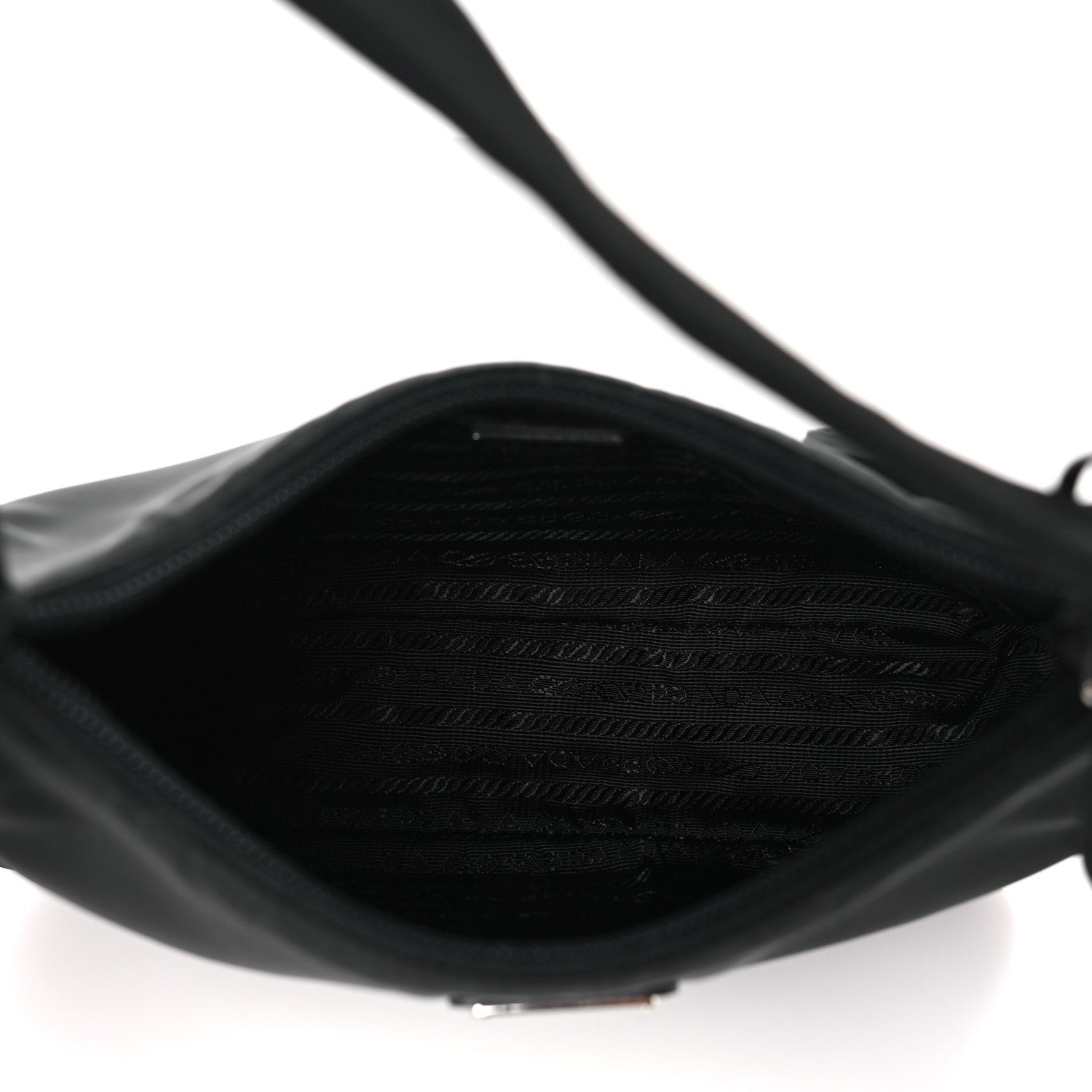Prada Tessuto Nylon Mini Re-Edition 2000 Bag Black 5 of 8