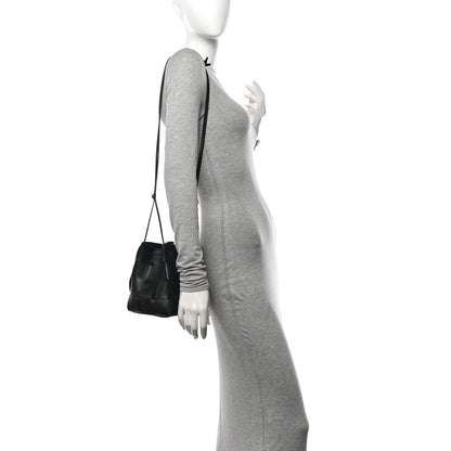 Bottega Veneta Nappa Maxi Intrecciato Cassette Bucket Bag Black 2 of 11