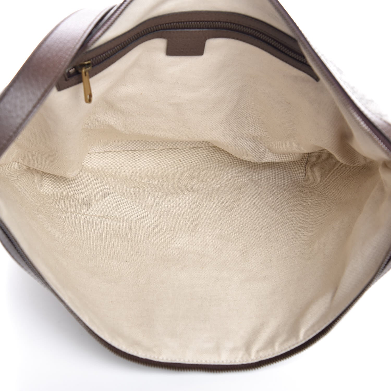 Gucci GG Supreme Monogram Web Ophidia Half Moon Hobo Brown 5 of 7