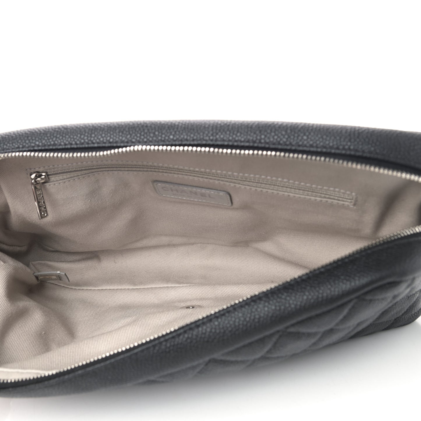 Caviar Quilted Jumbo Easy Flap Black