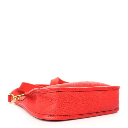 Hermes Taurillon Clemence Evelyne TPM Rouge de Coeur 4 of 9