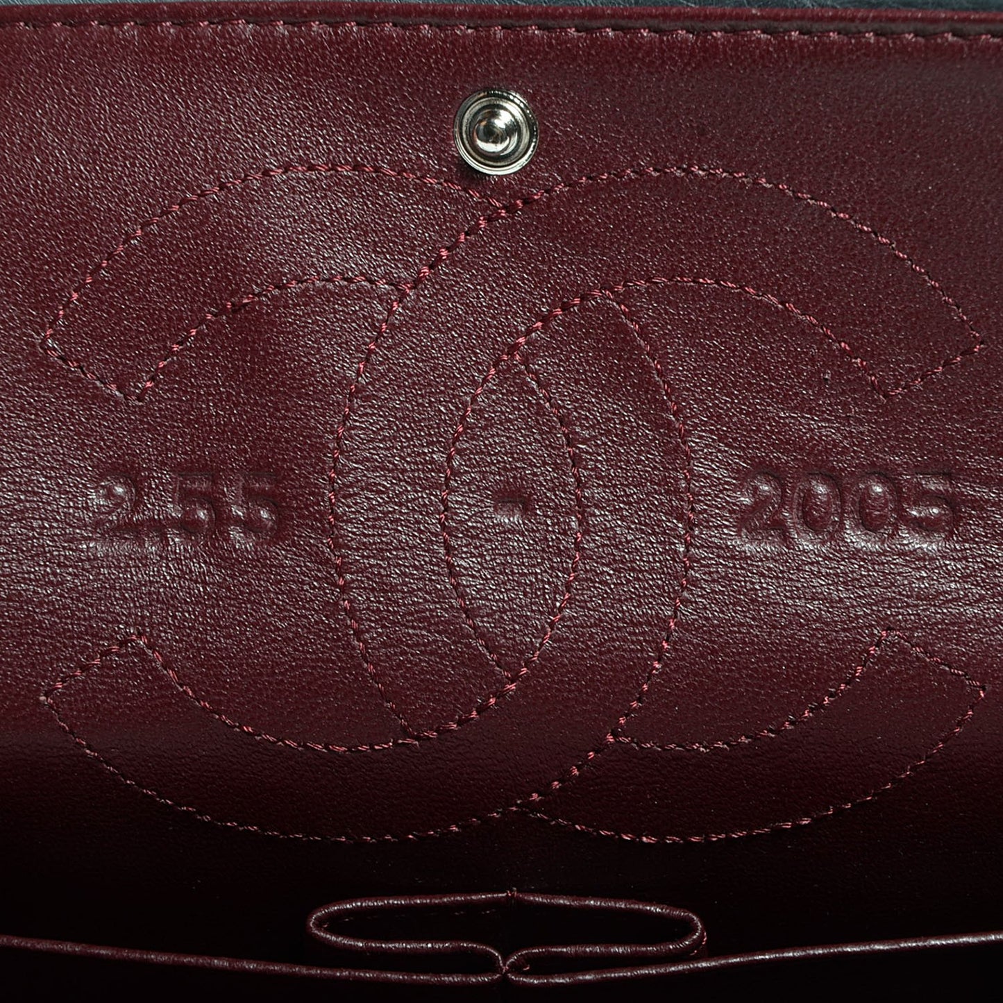 Aged Calfskin Quilted 2.55 Reissue 225 Grey