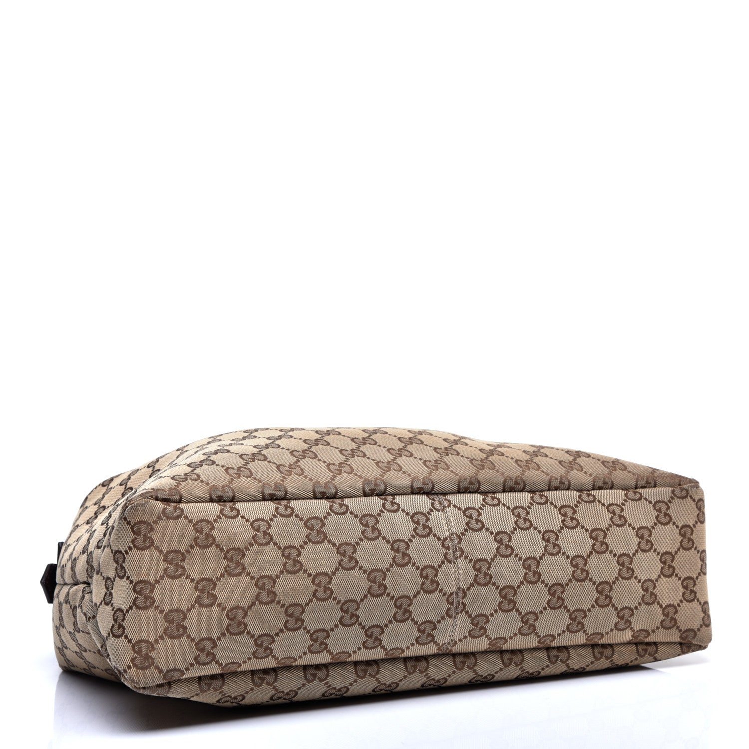 Gucci Monogram Medium Horsebit Chain Hobo Dark Brown 4 of 10