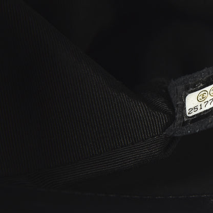 Chanel Calfskin Quilted Medium Boy Flap So Black 9 of 11