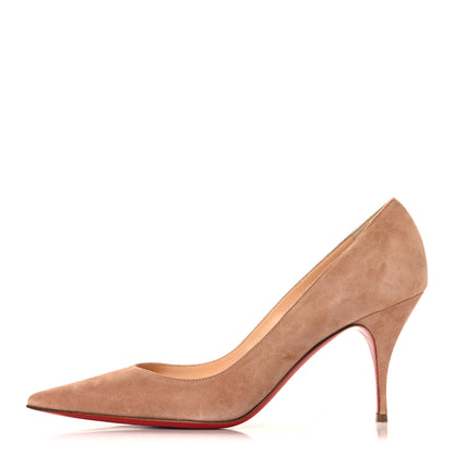 Christian Louboutin Veau Velours Clare 80 Pumps 38 Courtisane 1 of 9