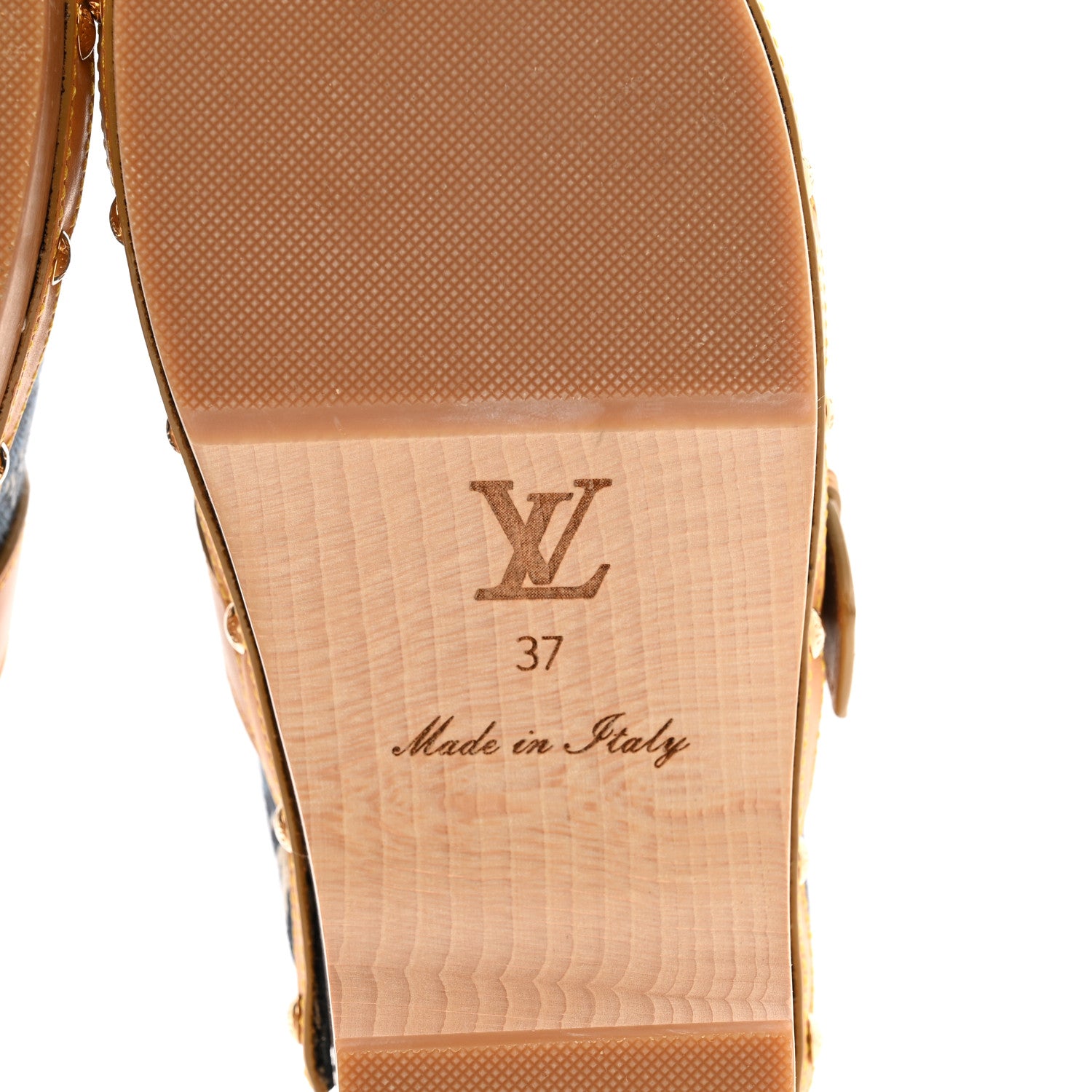 Louis Vuitton Jacquard Since 1854 Cottage Clog Mules 37 Blue 6 of 8