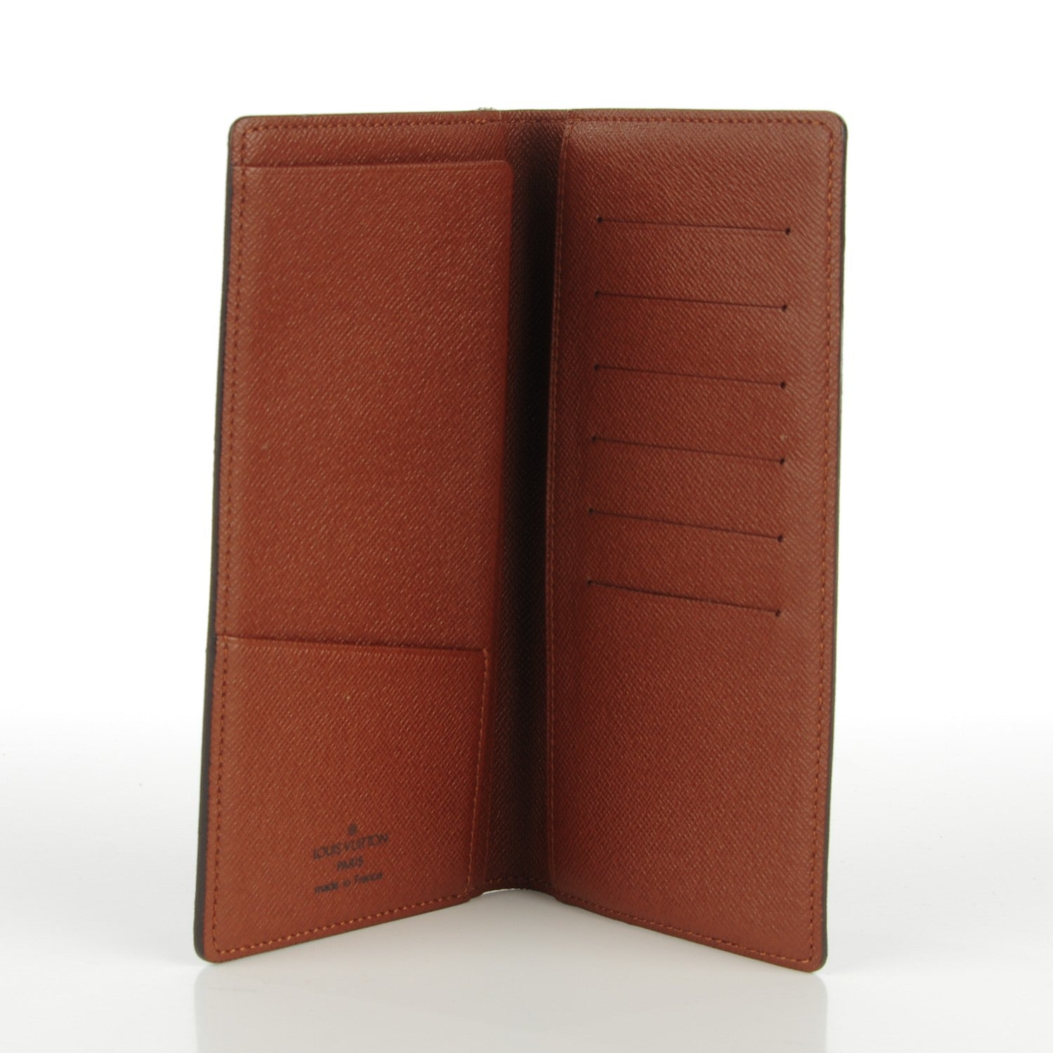 Louis Vuitton Monogram Porte Valeurs Checkbook Wallet 5 of 7