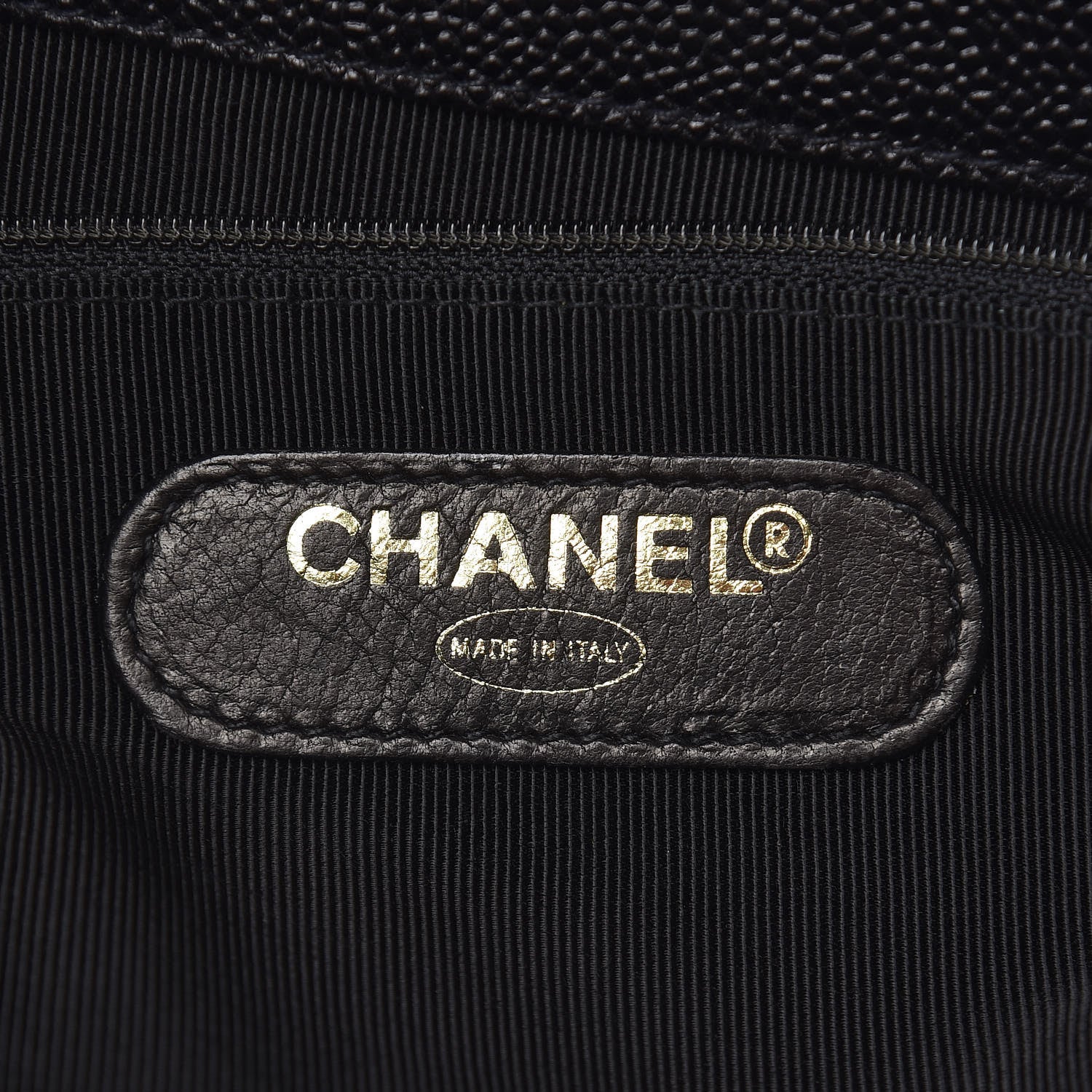 Chanel Caviar XL Weekender Bag Black 8 of 12
