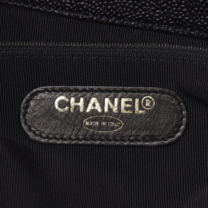 Chanel Caviar XL Weekender Bag Black 8 of 12