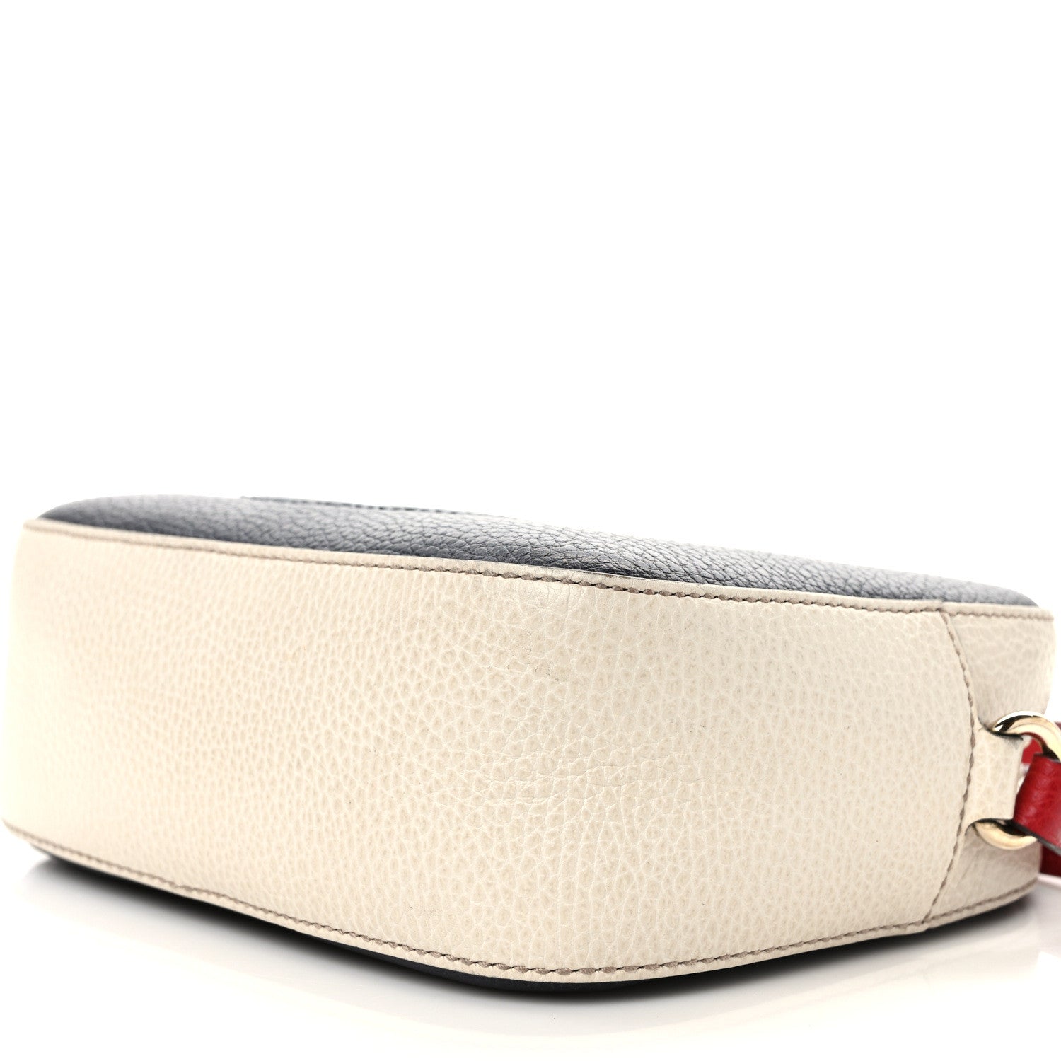 Gucci Dollar Calfskin Small Soho Disco Bag Blue Hibiscus Red Mystic White 9 of 9