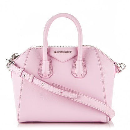 Givenchy Sugar Goatskin Mini Antigona Pink 1 of 7