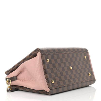 Louis Vuitton Cuir Taurillon Damier Ebene Normandy Magnolia 4 of 14