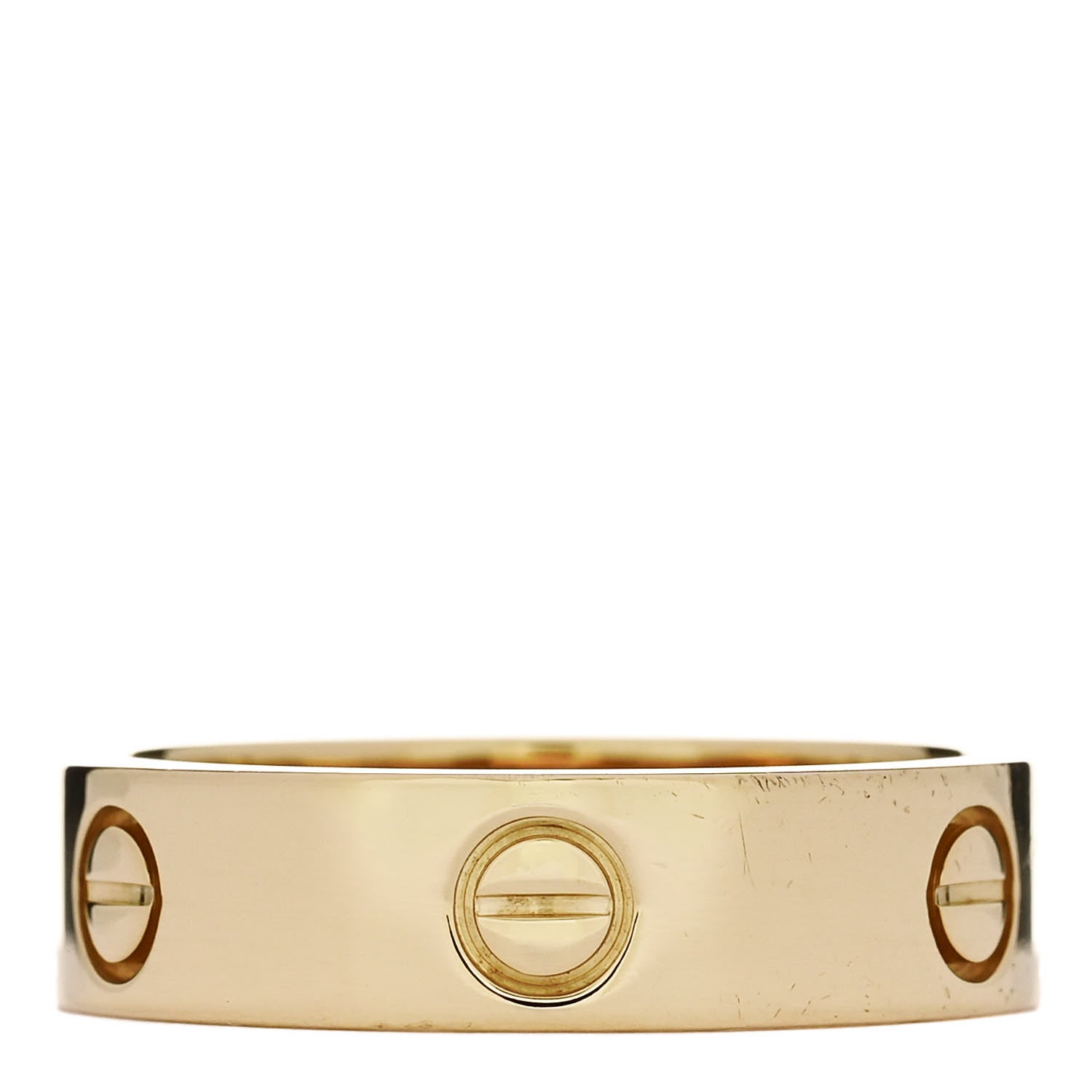 Cartier 18K Yellow Gold 5.5mm LOVE Ring 65 11 1 of 5