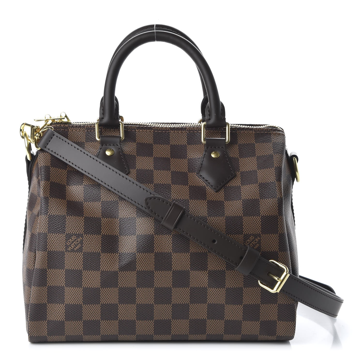 Louis Vuitton Damier Ebene Speedy Bandouliere 25 1 of 10