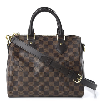 Louis Vuitton Damier Ebene Speedy Bandouliere 25 1 of 10