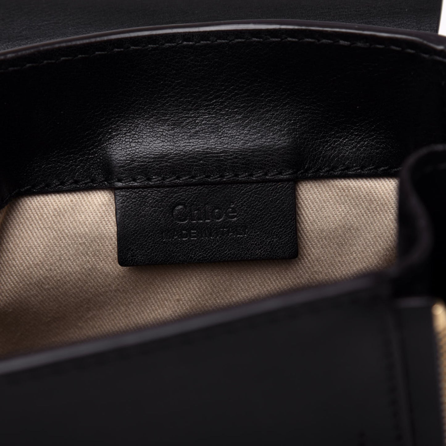 Suede Calfskin Mini Faye Backpack Black