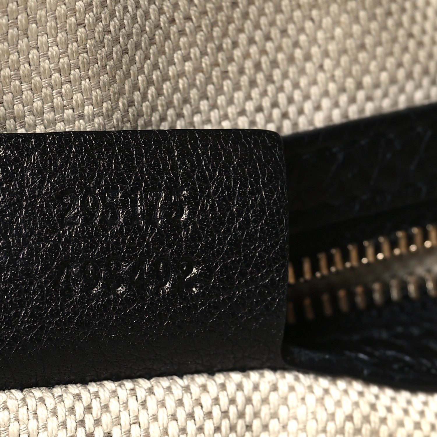 Gucci Pebbled Calfskin Medium Soho Hobo Black 7 of 11
