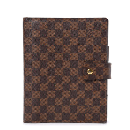 Louis Vuitton Damier Ebene Large Ring Agenda Cover 1 of 11