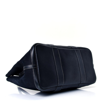Hermes Toile Negonda Garden Party Tote 36 MM Bleu Marine 3 of 4