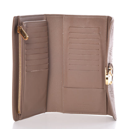 Louis Vuitton Mahina Amelia Wallet Taupe 5 of 14
