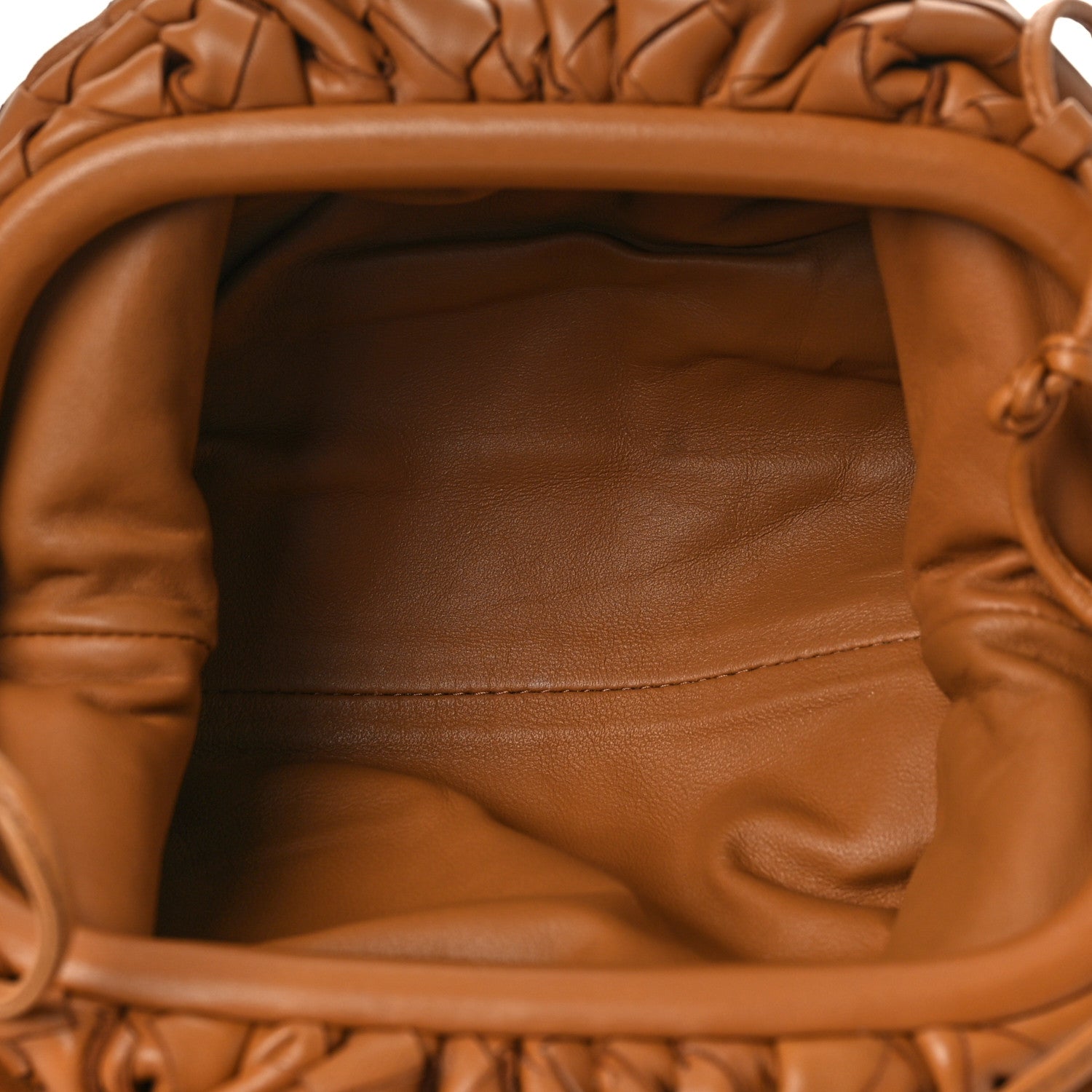 Bottega Veneta Nappa Intrecciato The Mini Pouch Carmel 5 of 9