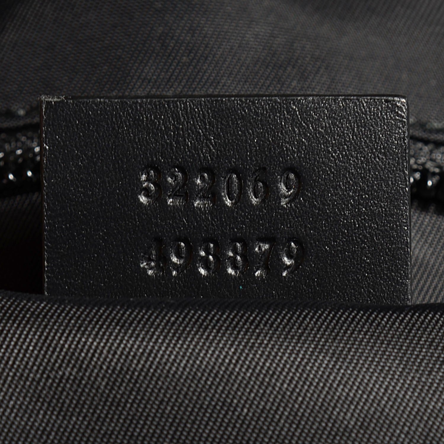 Gucci GG Supreme Monogram Medium Day Backpack Grey Black 7 of 7