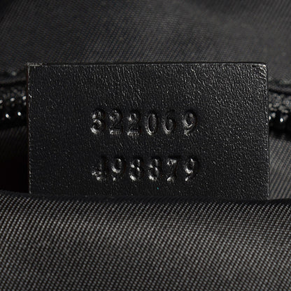 Gucci GG Supreme Monogram Medium Day Backpack Grey Black 7 of 7