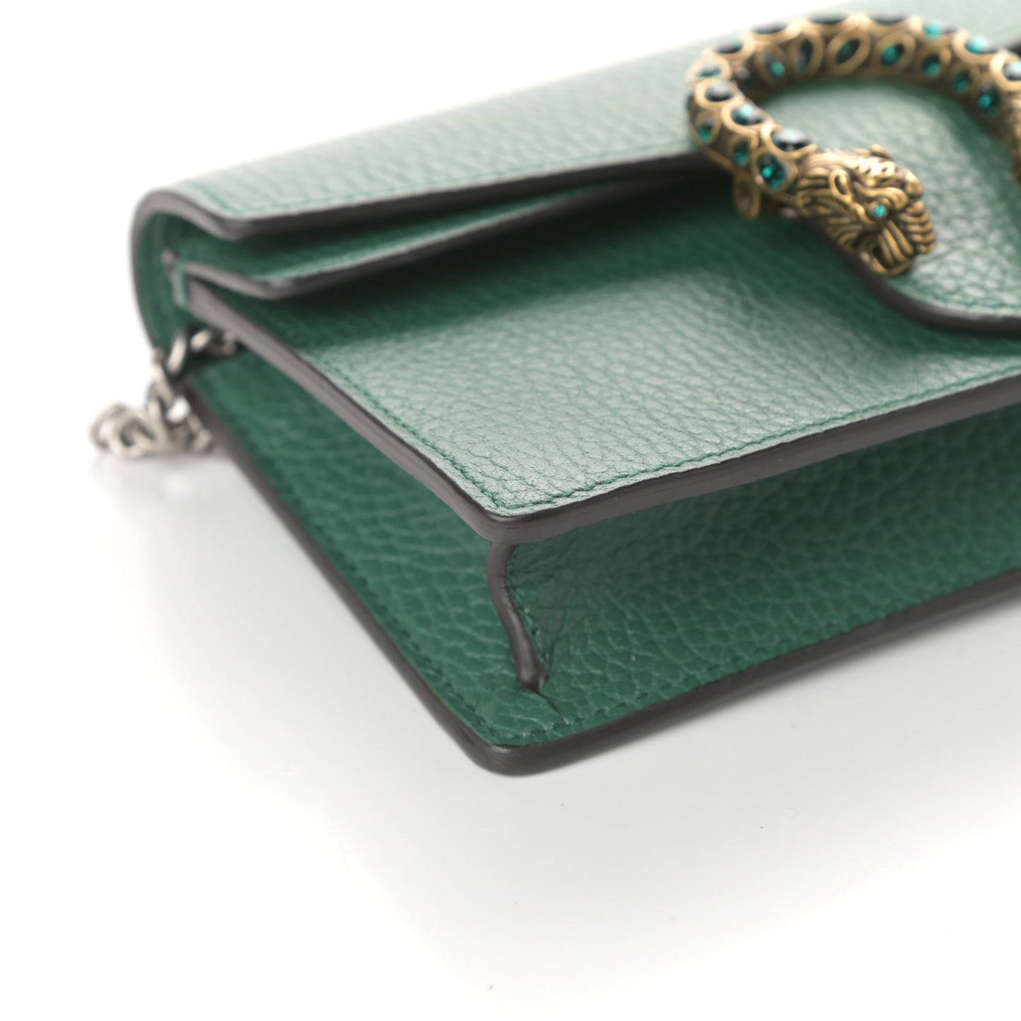 Calfskin Super Mini Dionysus Shoulder Bag Emerald