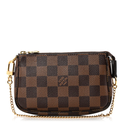 Louis Vuitton Damier Ebene Mini Pochette Accessories 1 of 6