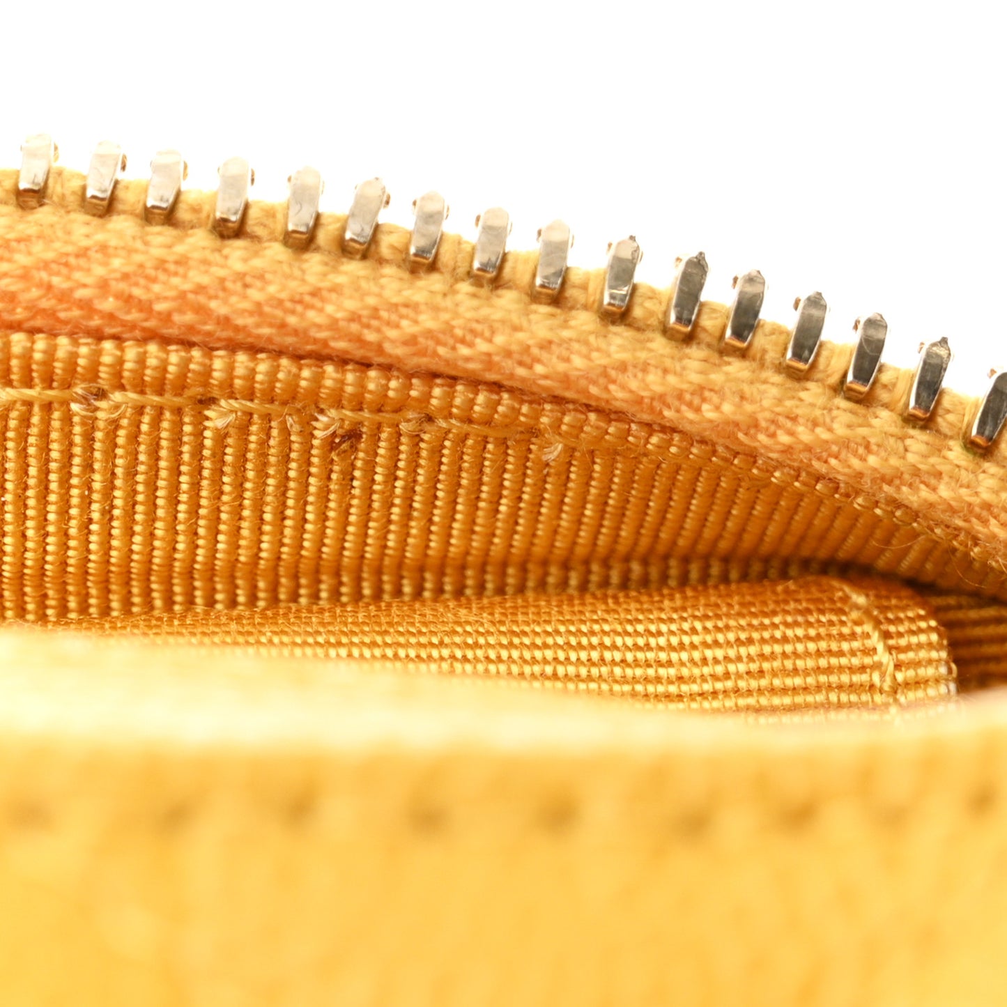 Caviar Quilted Phone Holder Wallet On Chain WOC Yellow
