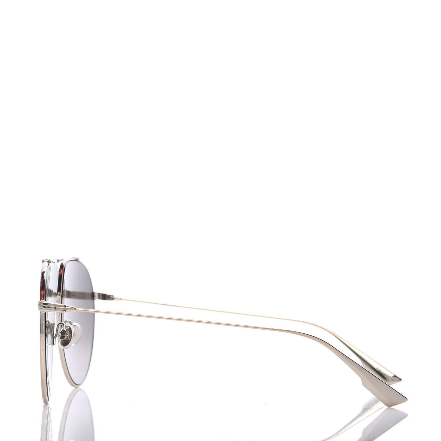 Metal Monsieur 1 Sunglasses Light Gold Havana