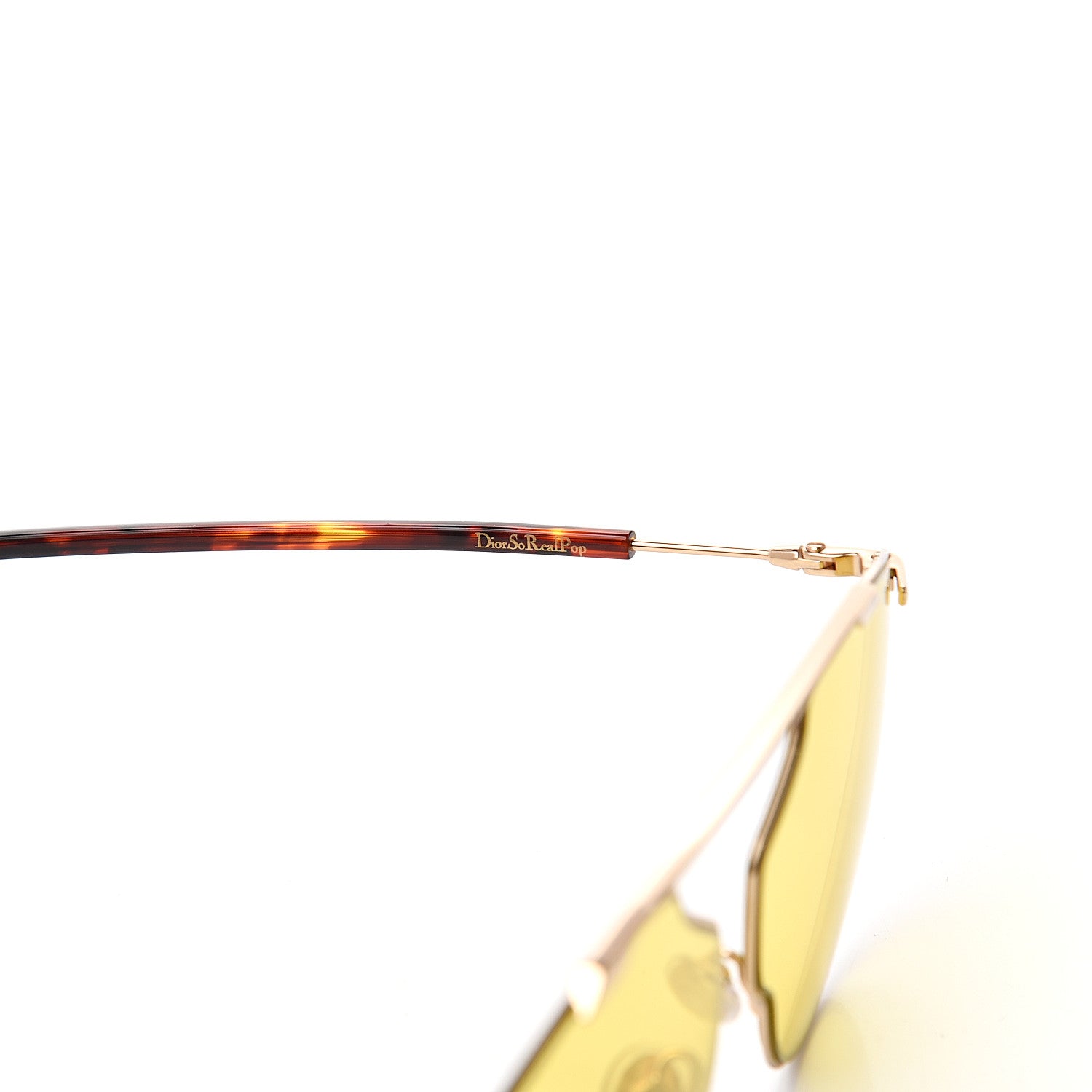 Christian Dior So Real Pop Sunglasses Yellow 6 of 8