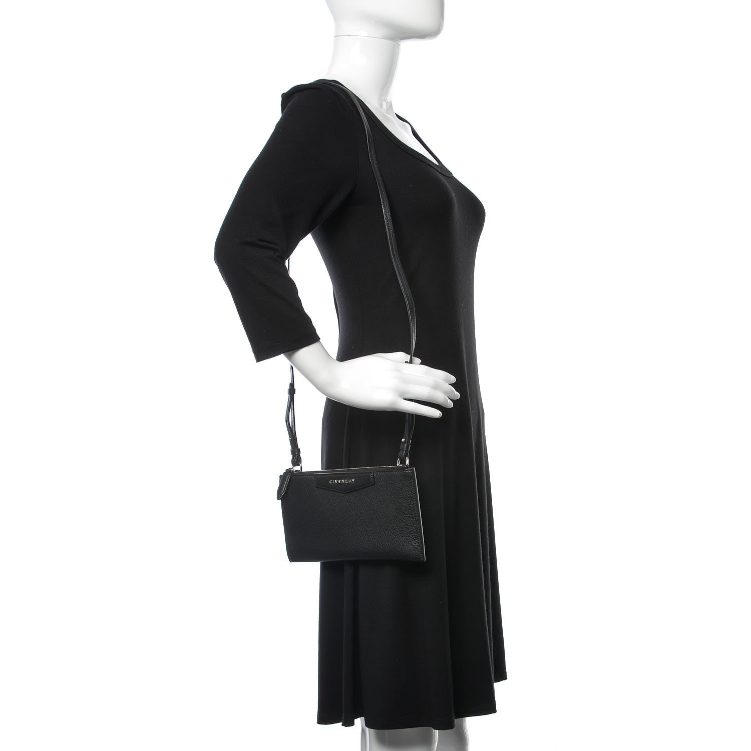 Givenchy Grained Goatskin Antigona Crossbody Black 2 of 11