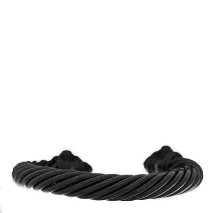 David Yurman Aluminum 10mm Renaissance Cable Bracelet Black 2 of 4
